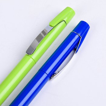 廣告筆-旋轉式塑膠筆管推薦禮品 -單色原子筆-客製化贈品筆_2